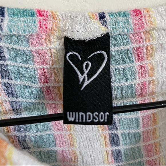 Windsor Colorful Ring Crop Top - Picture 5 of 5